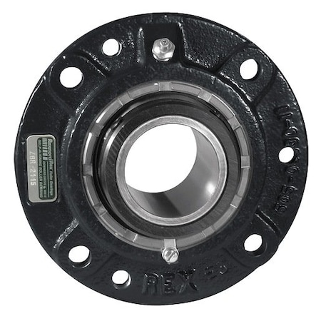 Rexnord Flange Block Bearing; 2-15/16 in. Bore; Flange Cartridge Roller Bearing GBR-2215